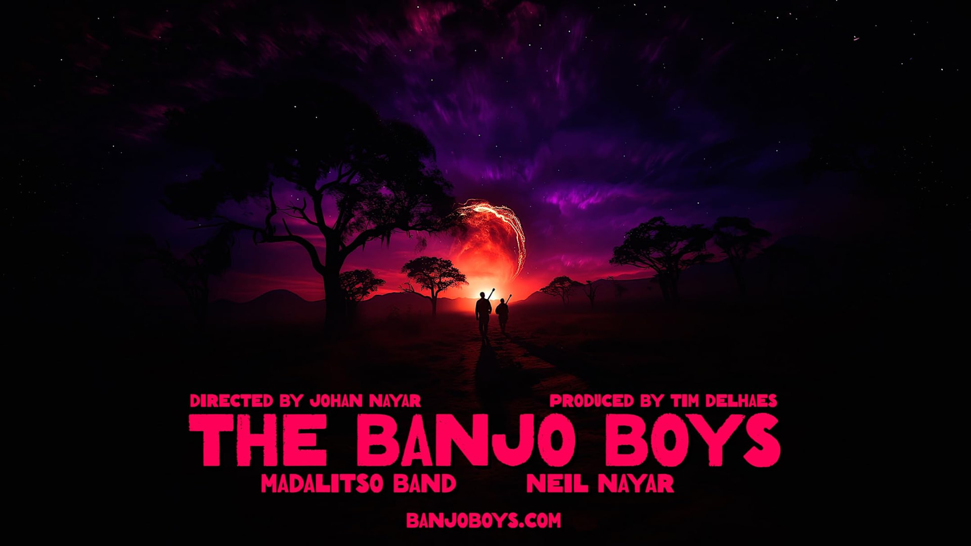 Key art for The Banjo Boys directed by Johan Nayar